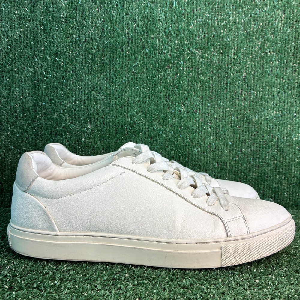 Nordstrom Rack Low Top Lace Up Leather Ortholite Insole Sneakers White Mens 11 M